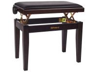 <b>Roland RPB-200RW Banco de Piano Castanho Escuro Rosewood Acetinado com Regulação Altura</b> <b>Roland RPB-200RW Banco de Piano Castanho Escuro Rosewood Acetinado com Regulação Altura</b>